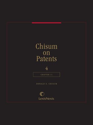 cover image of Chisum on Patents